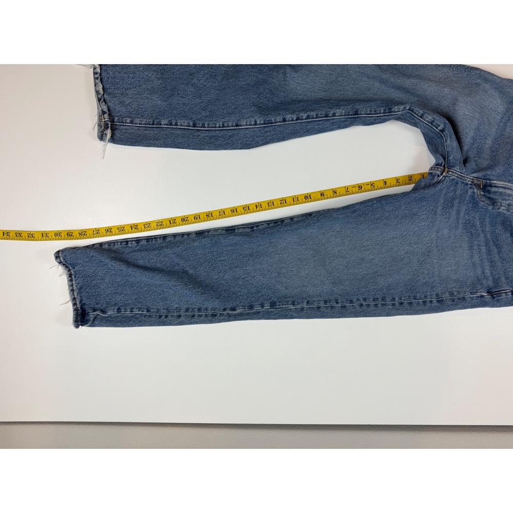 Abercrombie & Fitch Men's Relaxed Blue Jeans - Picture 7 of 8
